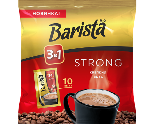 Кофе Barista Mio "Стронг 3 в 1», 10 стиков