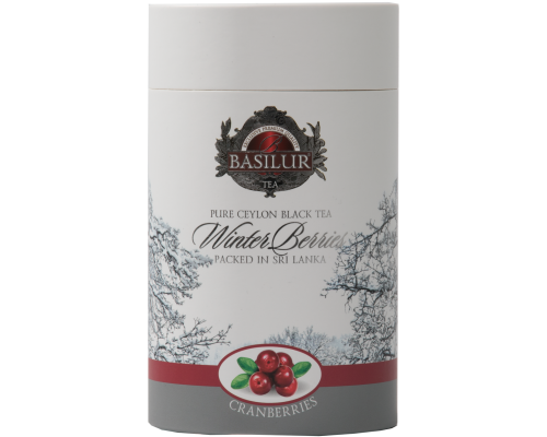 Чай зимний Basilur "Зимние ягоды (клюква)" 75 гр.