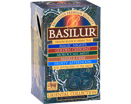 Чай "Basilur" "ORIENTAL COLLECTION"  Assorti 25 саш.