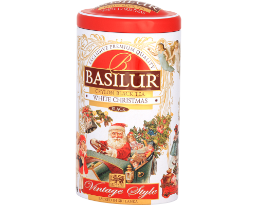 Чай "Basilur"  Винтажная коллекция. Белое Рождество   