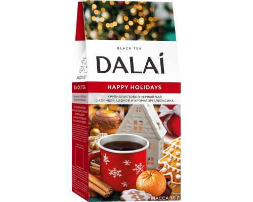 Чай Dalai Happy Holidays  70 г