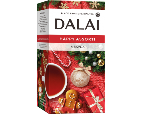 Чай Dalai "HAPPY ASSORTI" 24 конв. 