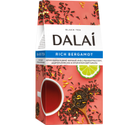 Чай черный крупнолистовой Dalai Rich Bergamot 80 г