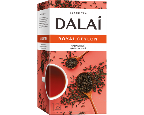 Чай черный Dalai Royal Ceylon 25 конв.