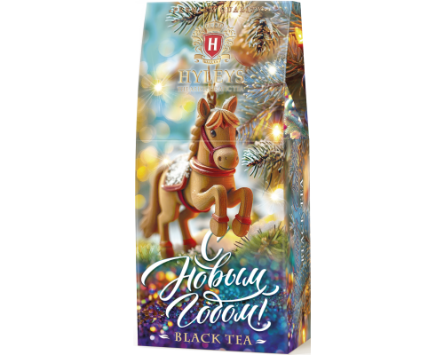 Чай черный Hyleys "Новогодний праздник" Лошадка, 50 г