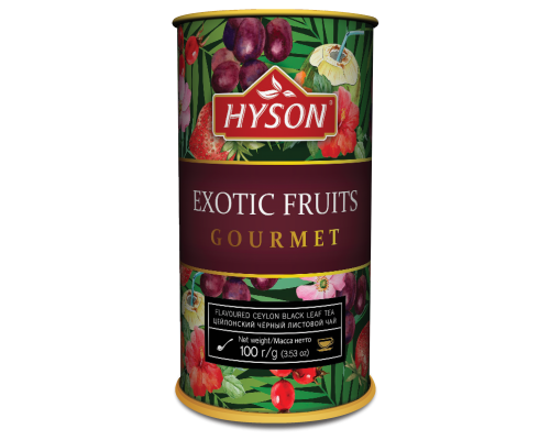 Чай "HYSON" Экзотические фрукты  100 г