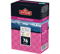 Чай "HYSON" Ceylon Supreme OPA  100 г, чёрный