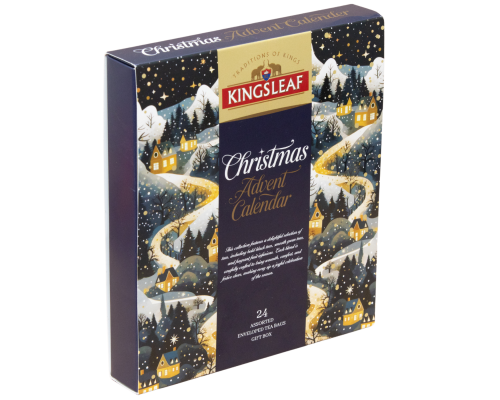Набор чая KINGS LEAF "Рождественский адвент календарь" 24 конв.