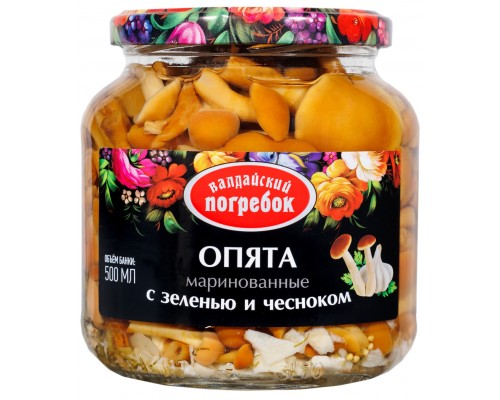 Опята маринованные  «Валдайский погребок» 500 мл.