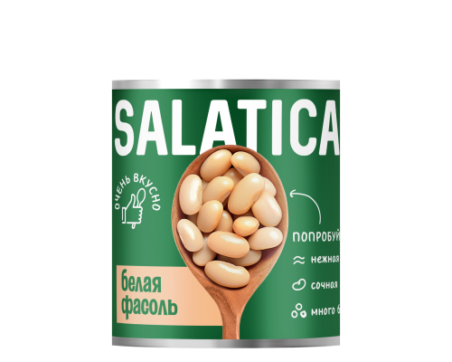 Фасоль белая «SALATICA» 425 мл.