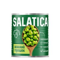 Горошек зеленый «SALATICA» 425 мл.