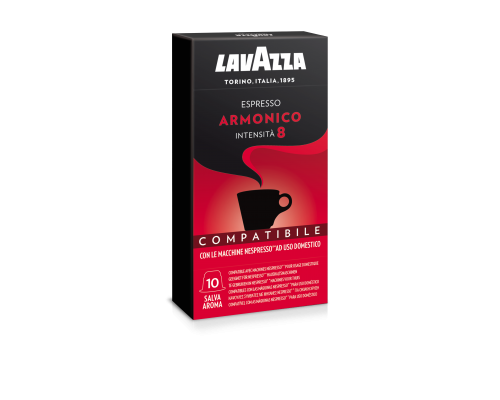 Кофе "Lavazza" молотый  в капсулах ESPRESSO ARMONICO 10капс.*5,5г