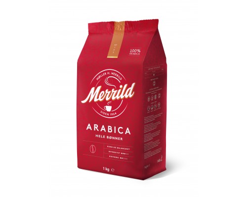 Кофе "Merrild"  в зерне  ARABICA 1 кг.