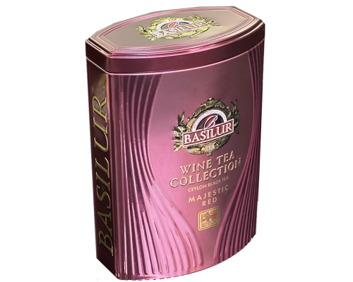 Чай  новогодний Basilur  коллекция Вайн Ти "Величественный красный"  75 г 
