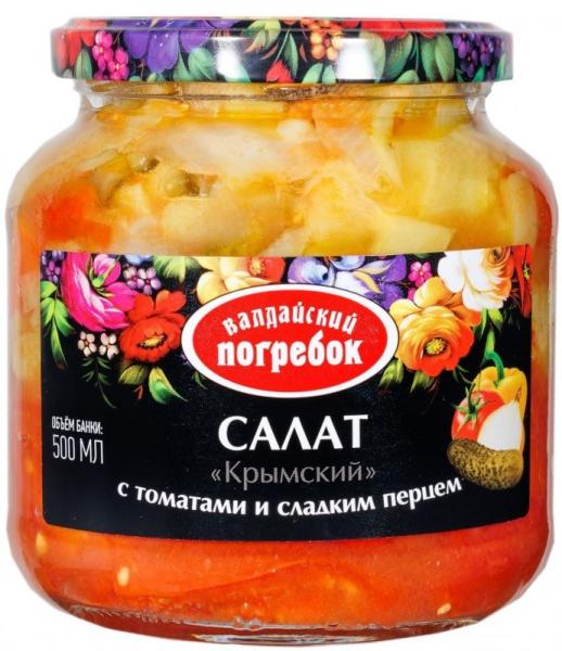 Салат «Крымский» 500 мл "Валдайские закуски"