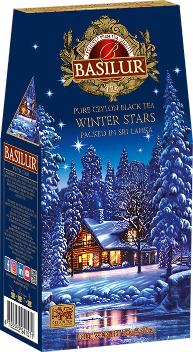 Чай зимний Basilur "Зимние звезды" 75 гр.