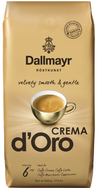 Кофе Dallmayr Crema d' Ora в зернах 500 г