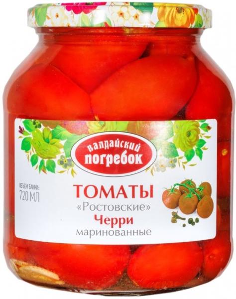 Томаты «Ростовские» маринованные «Валдайский погребок» 720 мл