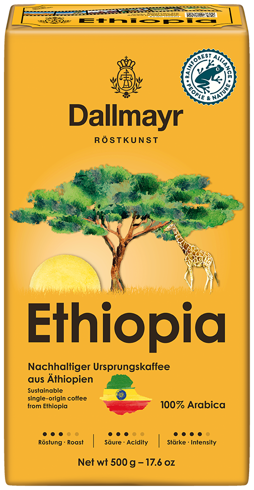 Кофе Dallmayr Ethiopia молотый,  500 г