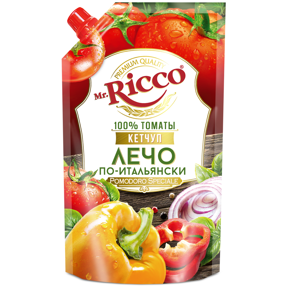 Кетчуп Mr.Ricco «Лечо по-итальянски» 300 г