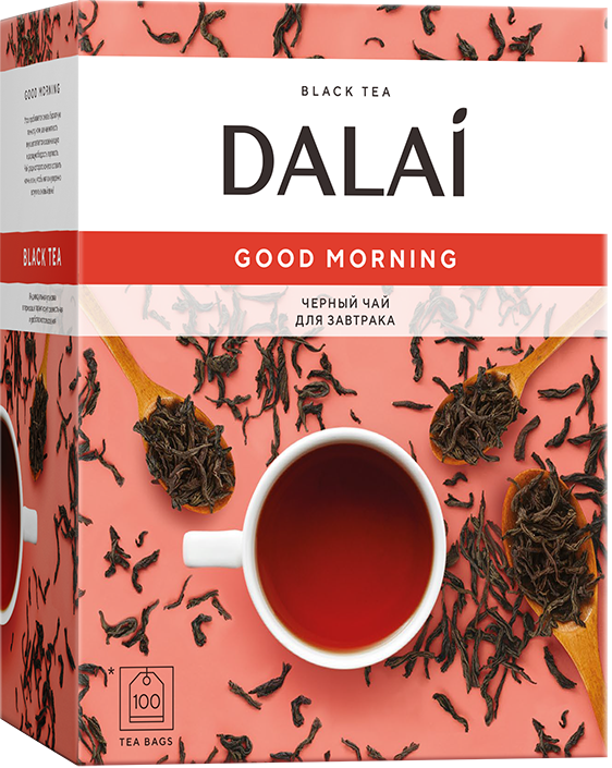 Чай черный Dalai Good Morning 100 конв.
