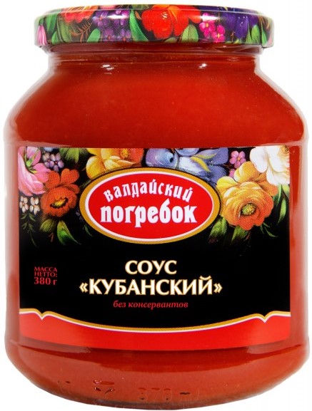 Соус томатный «Кубанский» «Валдайский погребок» 350 мл