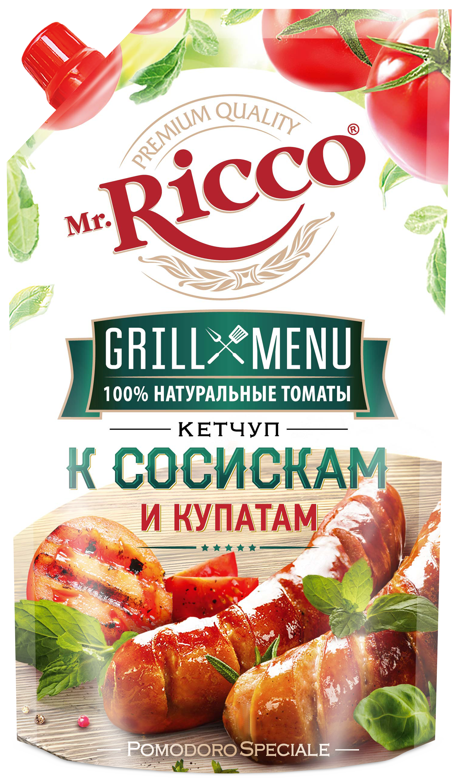 Кетчуп Mr.Ricco «К сосискам и купатам» 300 г