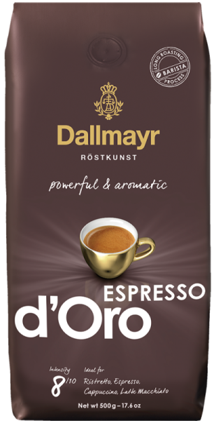 Кофе Dallmayr Espresso d' Oro в зернах 500 г