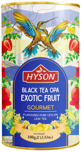 Чай "HYSON" Экзотические фрукты  100 г