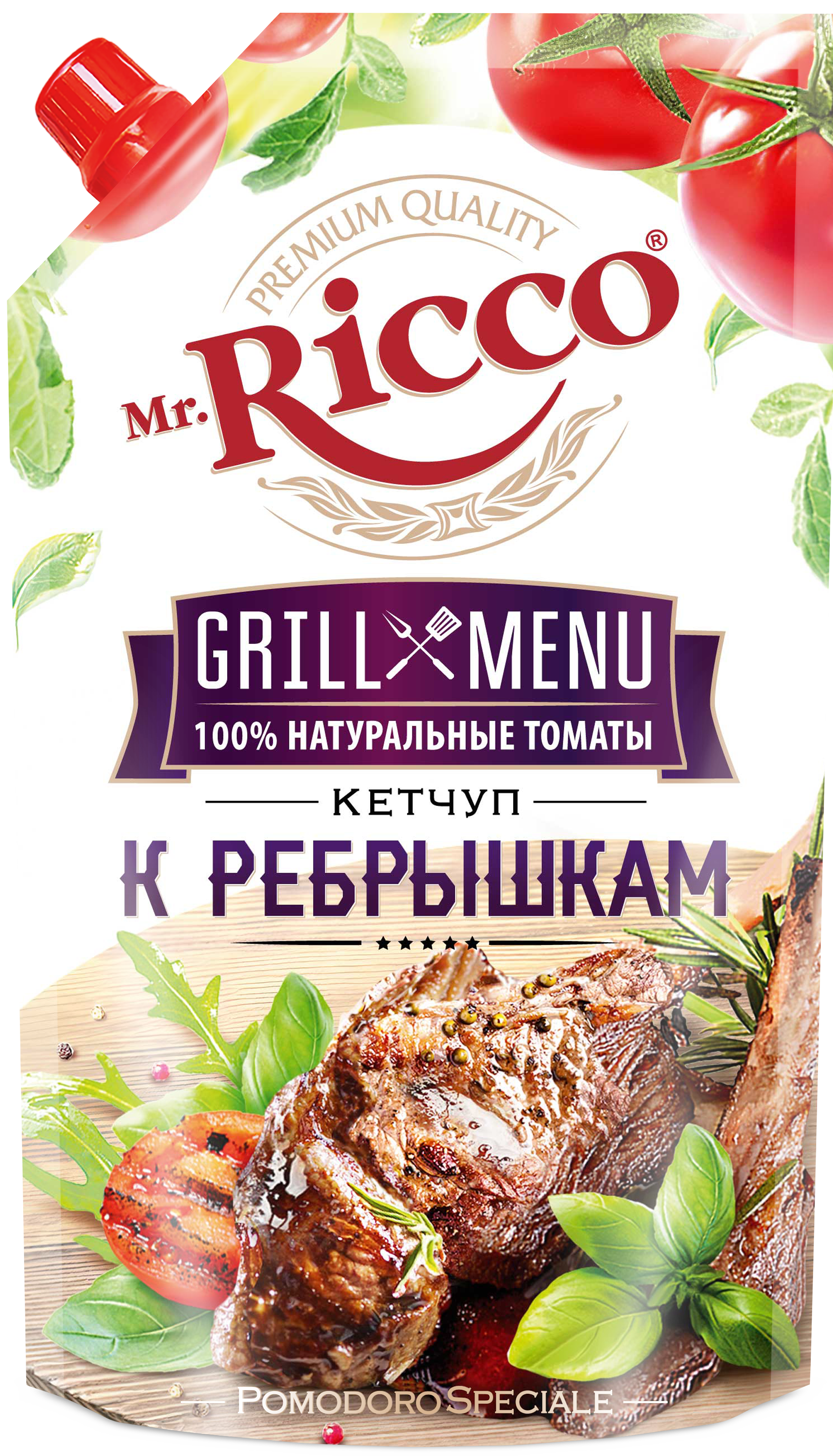 Кетчуп Mr.Ricco Grill Menu «К ребрышкам» 300 г