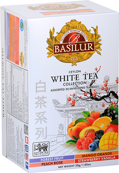 Чай белый Basilur "Ассорти" 20 конв.
