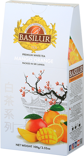 Чай белый Basilur "Манго и апельсин" 100 г