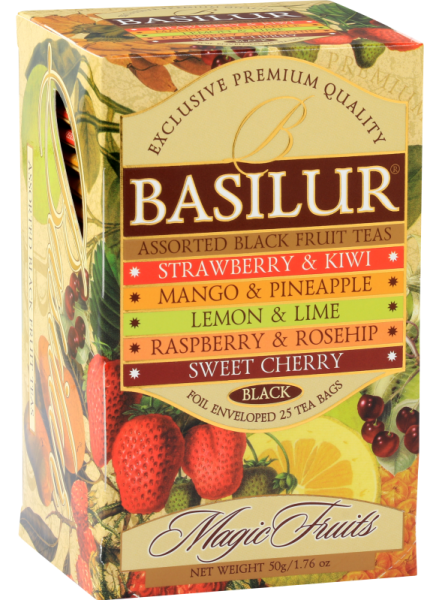 Чай ассорти Basilur "Волшебные фрукты" 25 конв.
