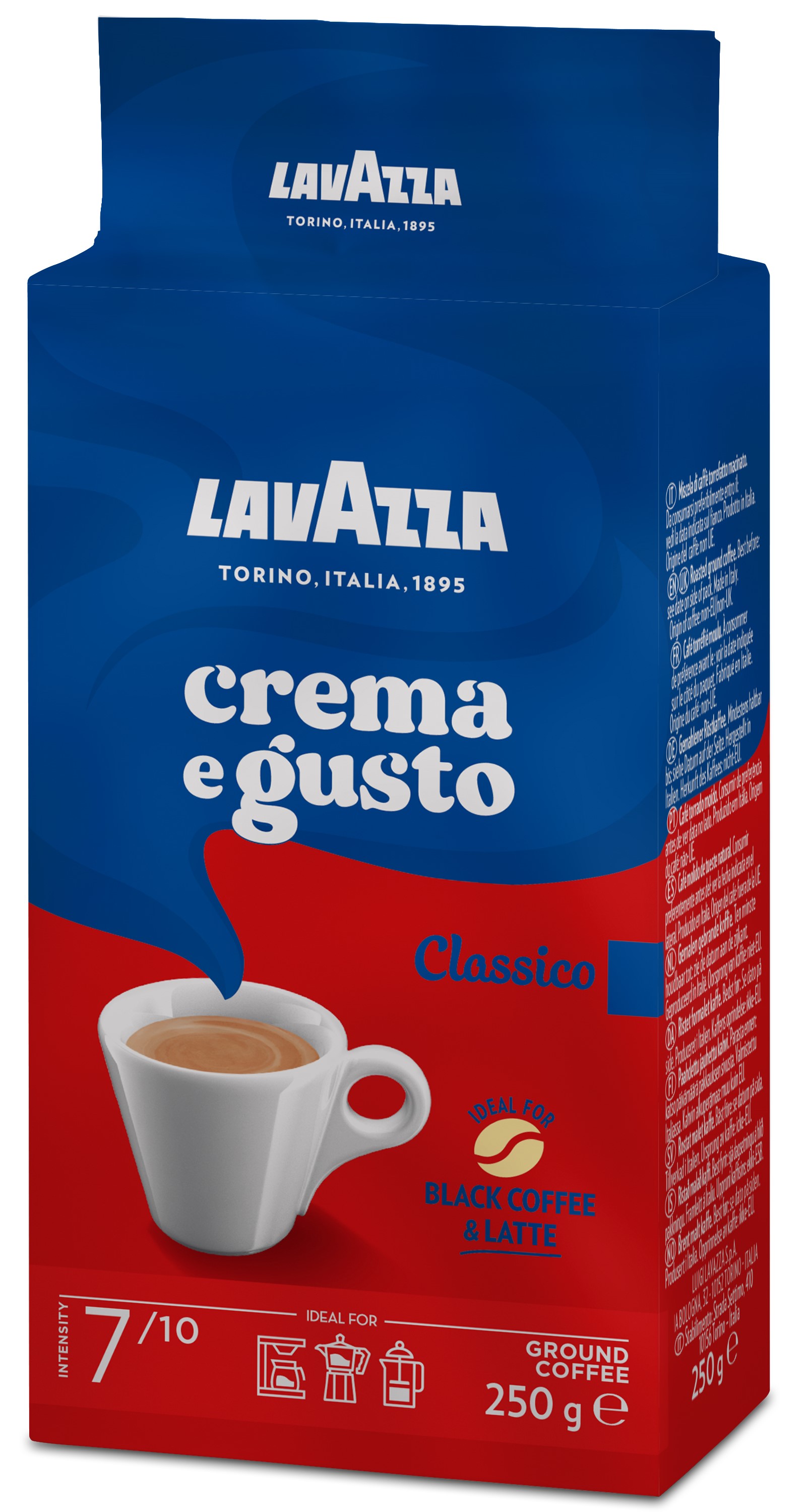 Кофе Lavazza Crema e Gusto молотый 250 г
