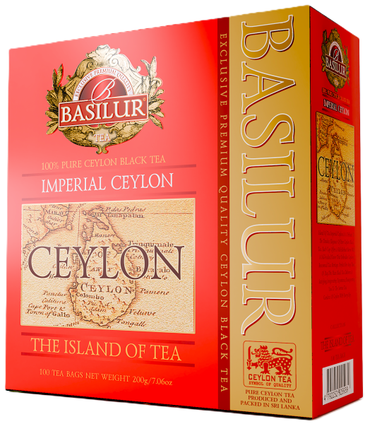 Чай Basilur  "Imperial Ceylon"   Империал Цейлон 100 пак.