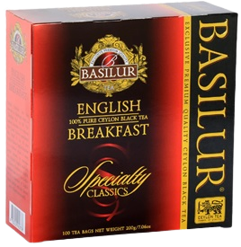 Чай Basilur "Speciality Classic" Английский завтрак 100 пак.