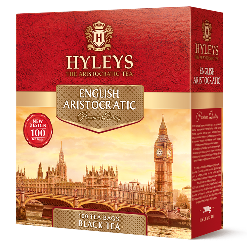 Чай черный Hyleys "Английский Аристократ 100 пак