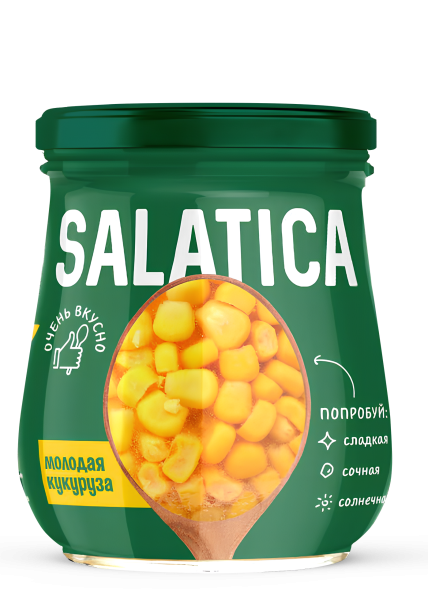 Кукуруза сахарная «SALATICA» 460 мл.