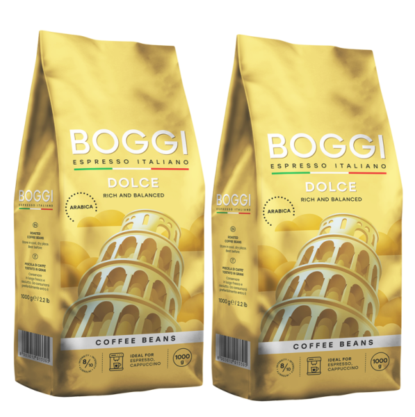 Кофе Boggi Dolce в зернах 2 кг