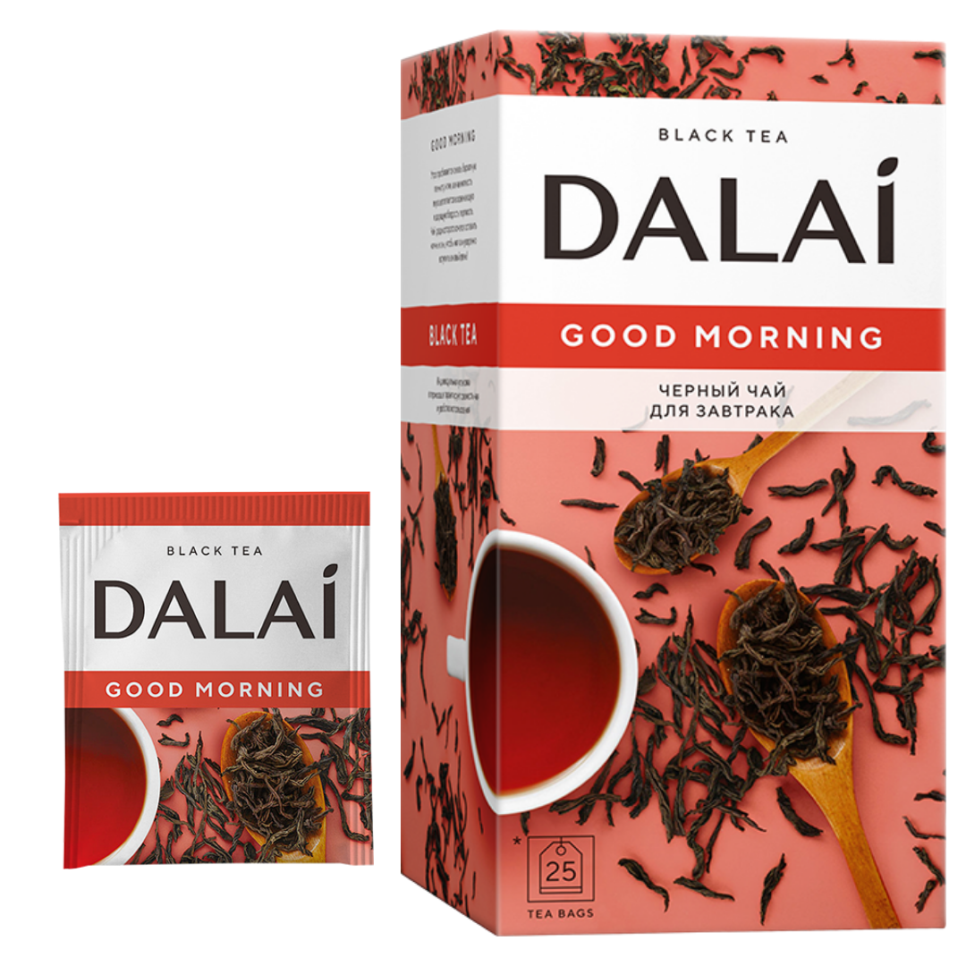 Чай черный Dalai Good Morning 25 конв.