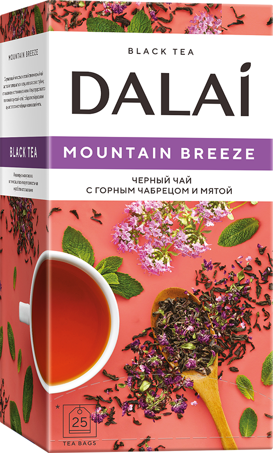 Чай черный Dalai Mountain Breeze 25 конв.