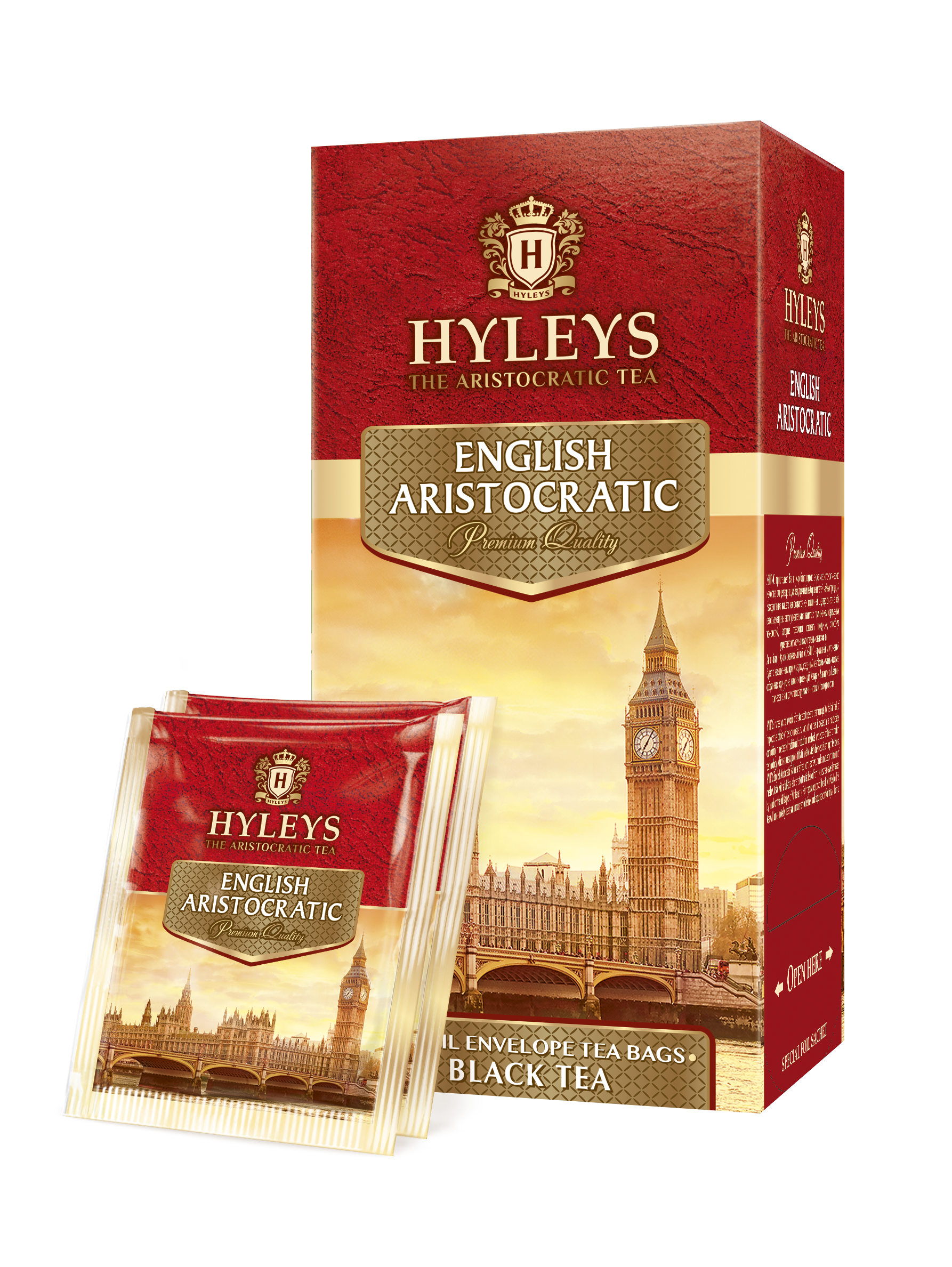 Чай черный Hyleys "Английский Аристократ" 25 конв.