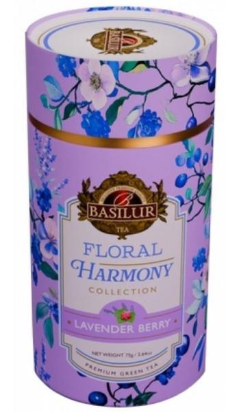 Чай "Basilur" «Цветочная гармония» «Лавандово-ягодный» 75 г