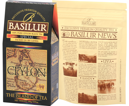 Чай "Basilur" Чайный остров Цейлон 100 г
